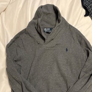 Polo by Ralph Lauren Men's Gray Turtleneck Sweater